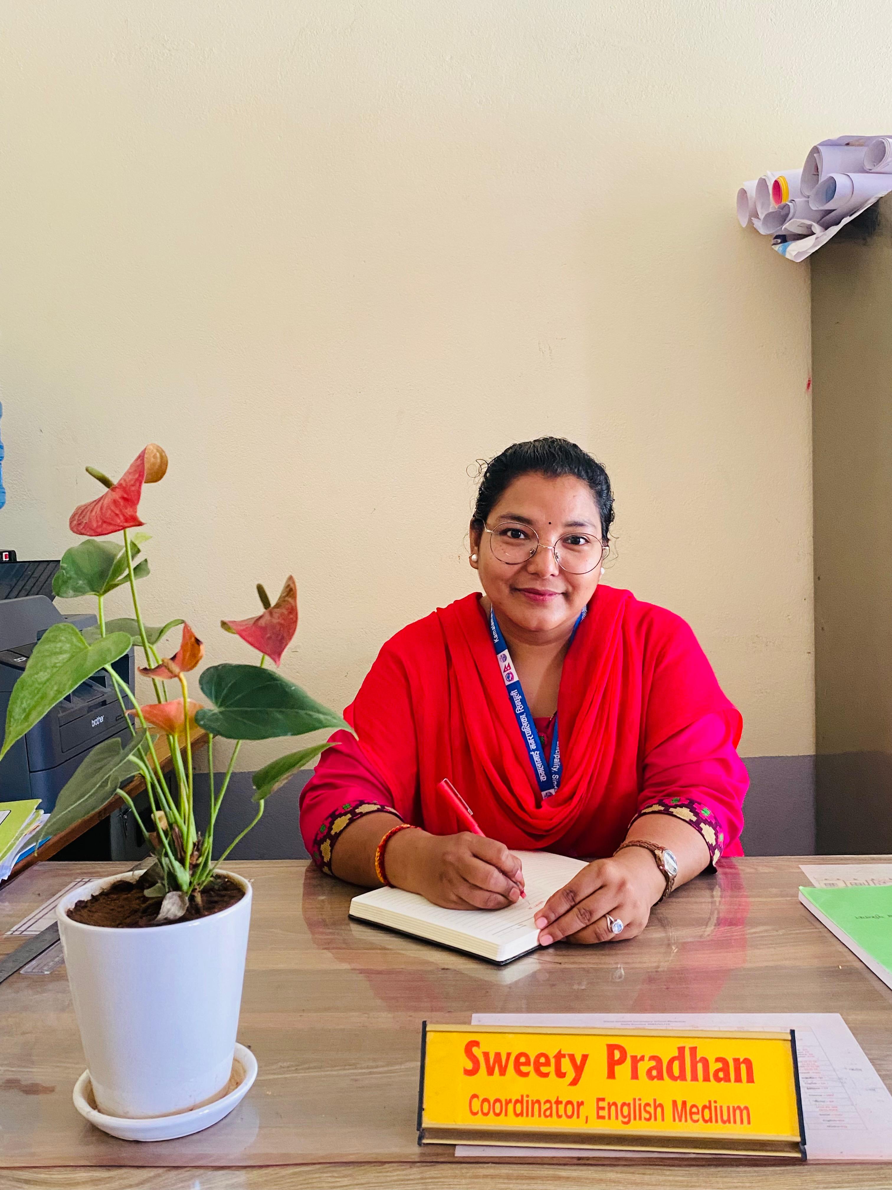 Photo of Ms. Sweety Pradhan